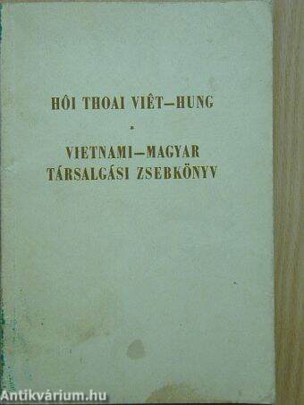 Vietnami-magyar társalgási zsebkönyv