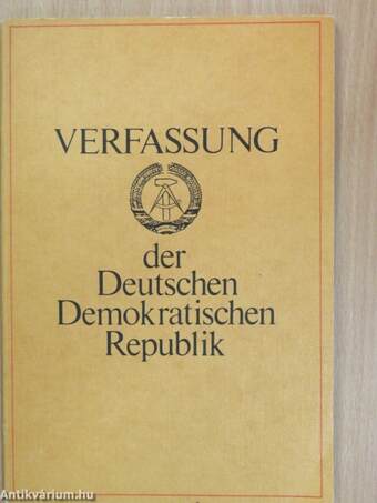 Verfassung der Deutschen Demokratischen Republik