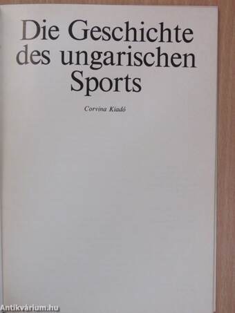 Die Geschichte des ungarischen Sports