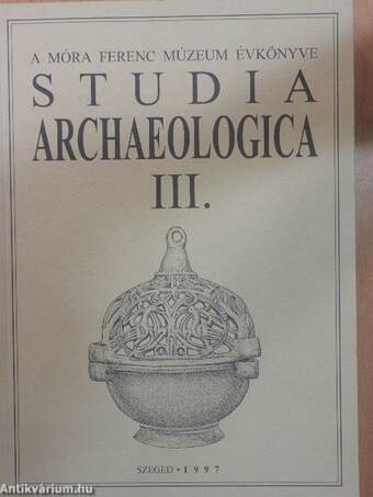 Studia Archaeologica III.