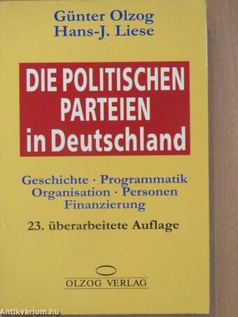 Die politischen Parteien in Deutschland