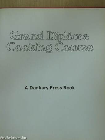 Grand Diplome Cooking Course