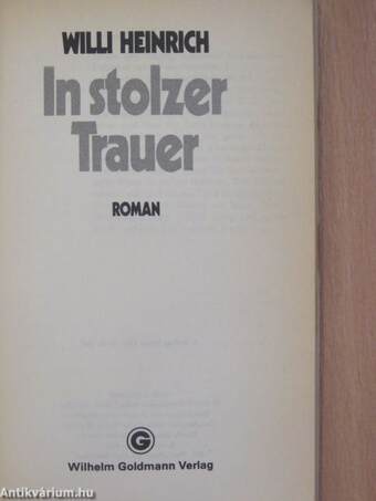 In stolzer Trauer