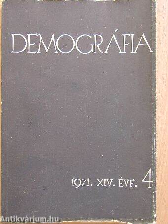 Demográfia 1971/4.
