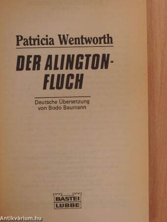 Der Alington-fluch