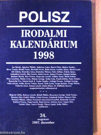 Polisz irodalmi kalendárium 1998.