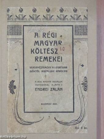 A régi magyar költészet remekei