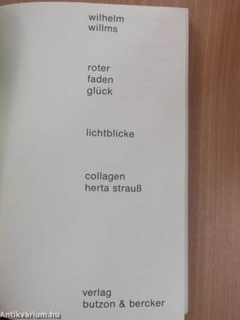 Roter Faden Glück