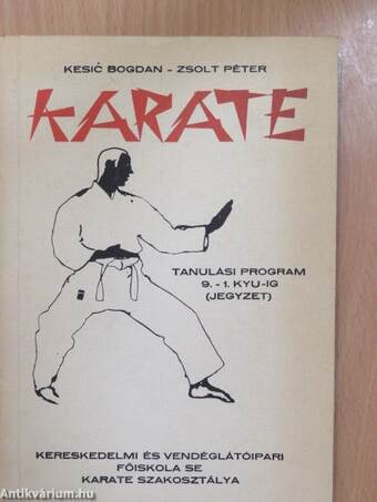 Karate (aláírt példány)