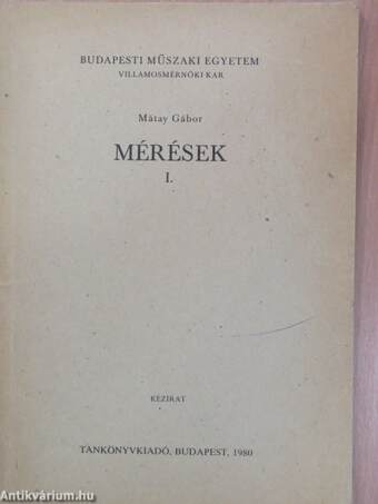 Mérések I.