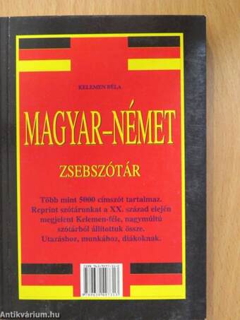 Magyar-német/német-magyar zsebszótár