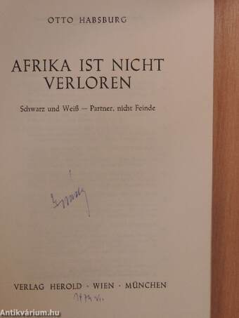 Afrika ist Nicht Verloren