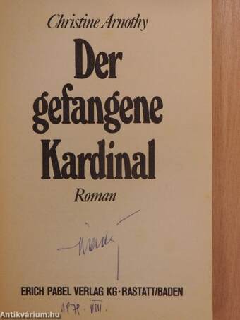 Der gefangene Kardinal