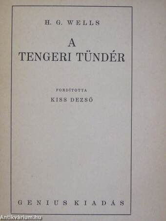 A tengeri tündér