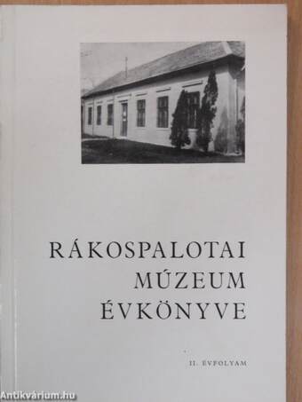 Rákospalotai Múzeum évkönyve 1966.