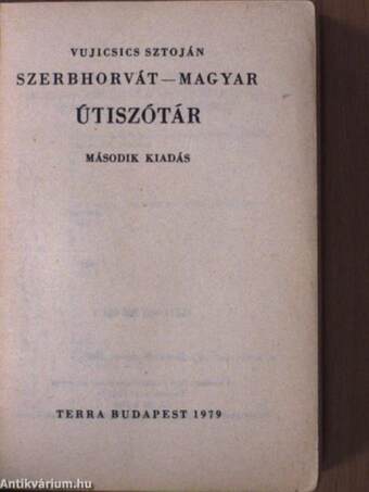 Magyar-szerbhorvát/szerbhorvát-magyar útiszótár