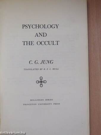 Psychology and the Occult