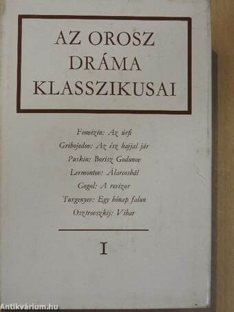 Az orosz dráma klasszikusai 1-2.