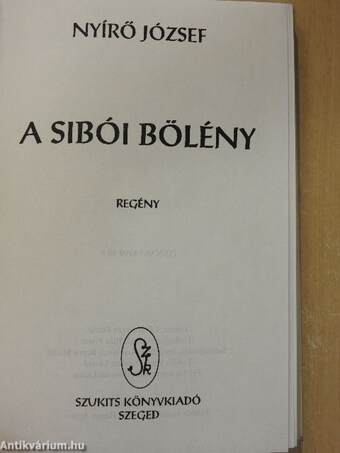 A sibói bölény