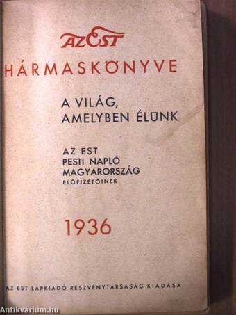 Az Est hármaskönyve 1936