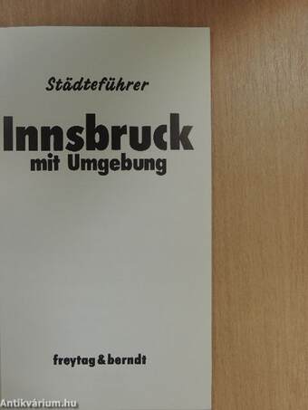 Innsbruck mit Umgebung