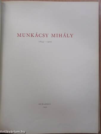 Munkácsy Mihály művészete