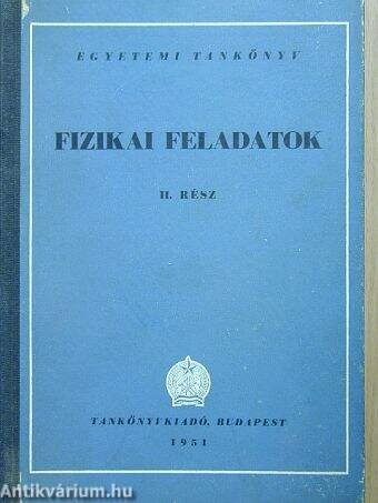 Fizikai feladatok II.