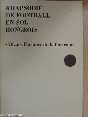 Rhapsodie de Football en Sol Hongrois