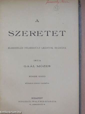 A szeretet