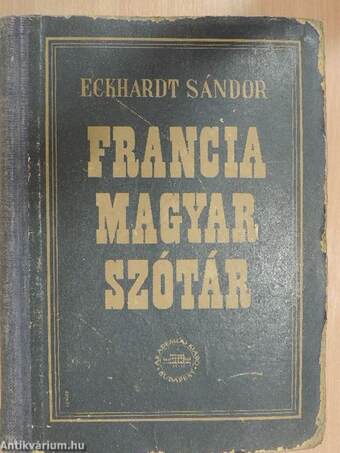 Francia-magyar szótár