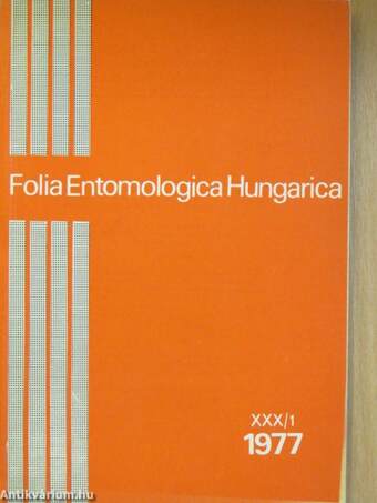 Folia Entomologica Hungarica 1977.