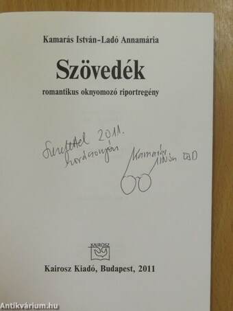 Szövedék (dedikált példány)