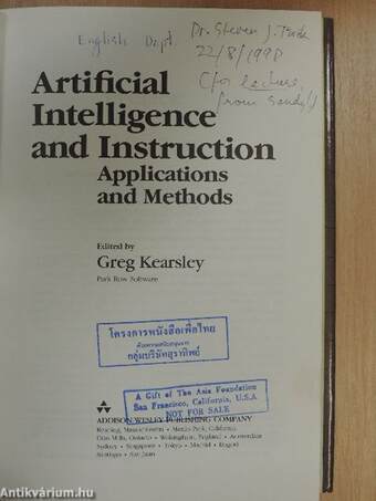 Artificial Intelligence and Instruction