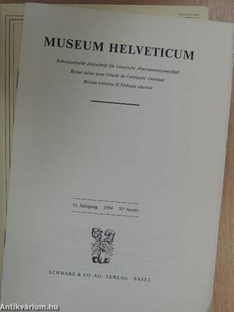 Museum Helveticum Dezember 1994