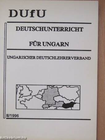 Deutschunterricht für Ungarn II/1996