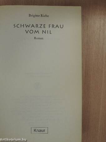 Schwarze Frau vom Nil