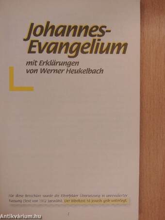 Johannes-Evangelium