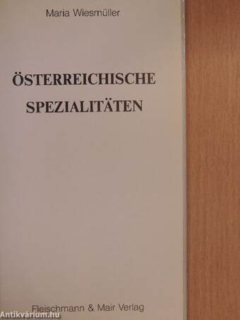 Österreichische Spezialitäten