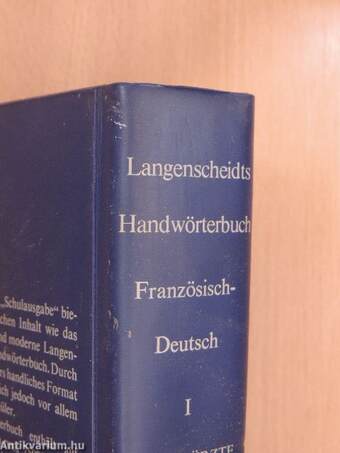 Langenscheidts Handwörterbuch I.