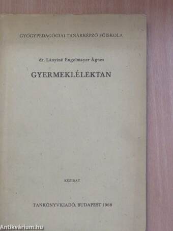 Gyermeklélektan