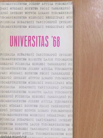 Universitas '68 (dedikált példány)