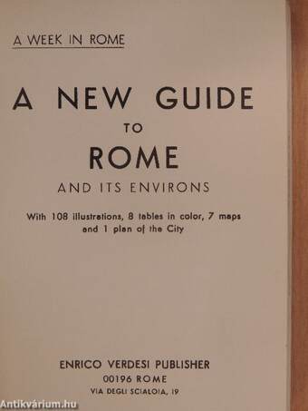 A New Guide to Rome