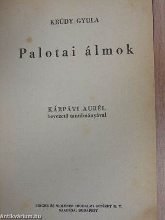 Palotai álmok