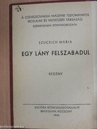 Egy lány felszabadul