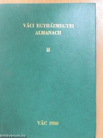 Váci egyházmegyei almanach II. (töredék) (dedikált példány)