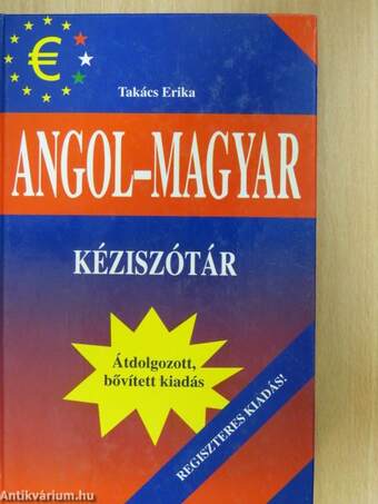 Angol-magyar kéziszótár