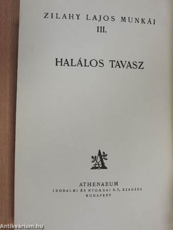 Halálos tavasz