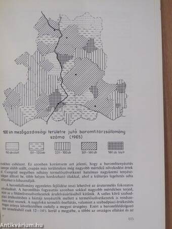 Az állattenyésztés eredményessége és az árutermelés gazdaságföldrajzi vonatkozásai Csongrád megyében a II. ötéves terv (1961-1965) időszakában