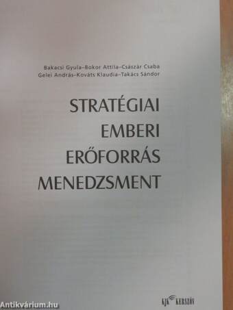 Stratégiai emberi erőforrás menedzsment