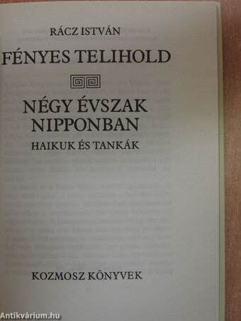 Fényes telihold - négy évszak Nipponban